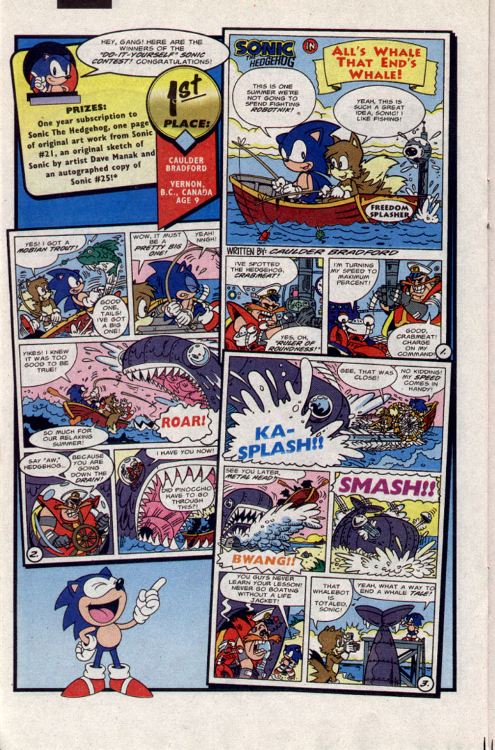 Sonic - Archie Adventure Series June 1995 Page 16